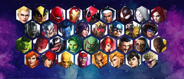 Marvel Ultimate Alliance 3 Roster